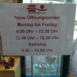 Für früher Aufsteher: Weltladen öffnet samstags schon um 8.30 Uhr