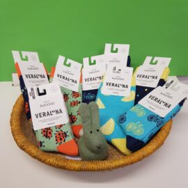 Frühlingshafte Socken von Veraluna